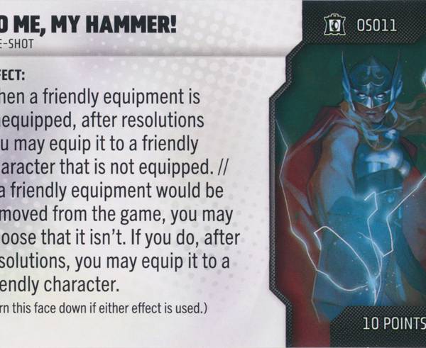 OS011 - To Me, My Hammer!