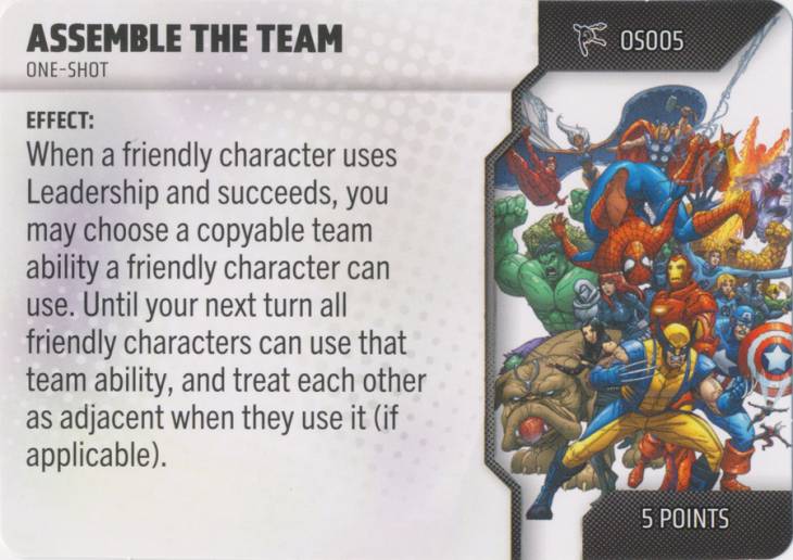 OS005 - Assemble The Team
